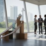 Nowoczesne biuro agencji marketingu online w Białymstoku, zespół ekspertów Mayko przy pracy nad strategią klienta.